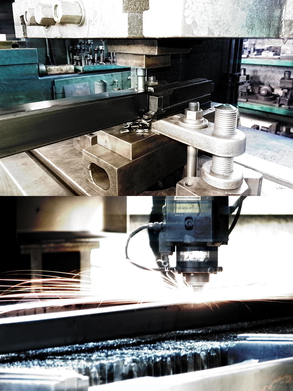 材料切断　レーザー加工